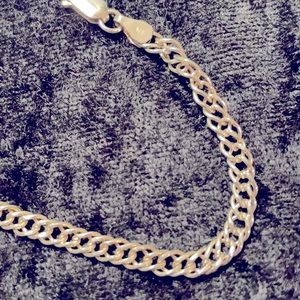 925 sterling silver ~20” curb chain
